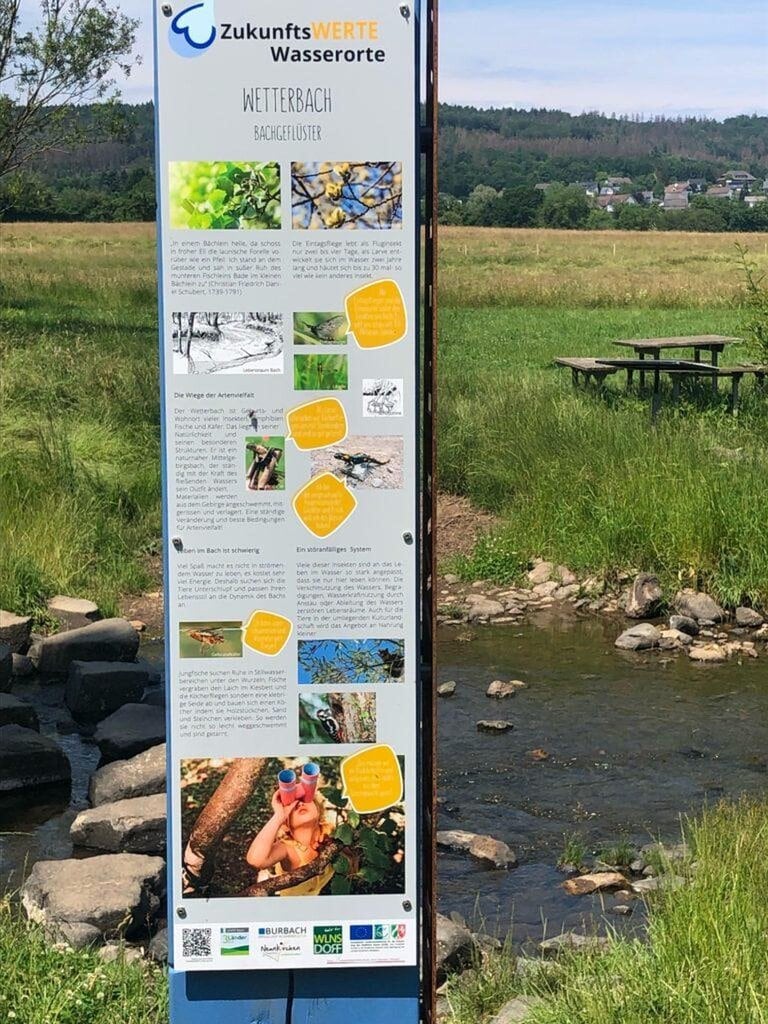 ZukunftsWERTE Wasserorte – Wetterbach „Bachgeflüster“