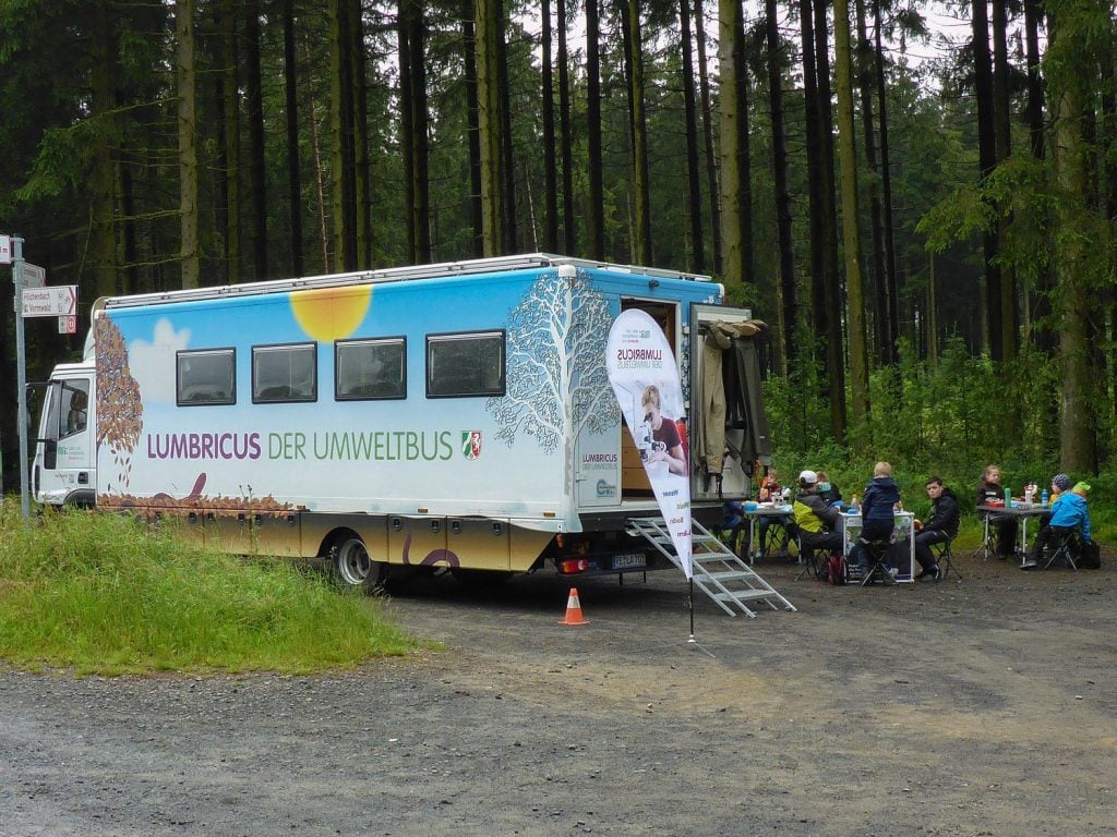 Entdeckungsreise zu den Tieren im Waldboden – Der LUMBRICUS kommt!