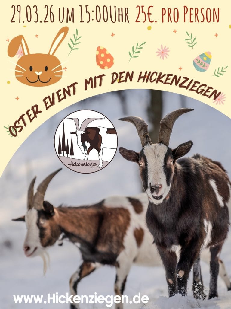 Oster-Event mit den Hickenziegen